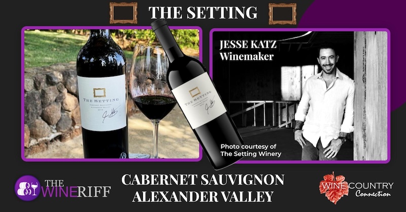 alt="The Setting Alexander Valley Cabernet Sauvignon banner"